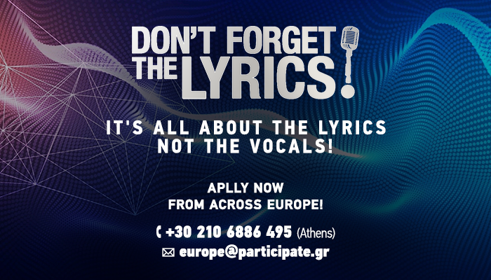 DON'T FORGET THE LYRICS 