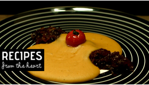 SANTORINI FAVA WITH CARAMELIZED ONIONS